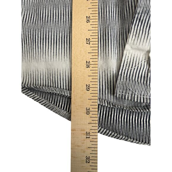 Zoo York Men’s XXL Short Sleeve Button-Up Shirt White Black Striped Casual Top - Picture 10 of 10